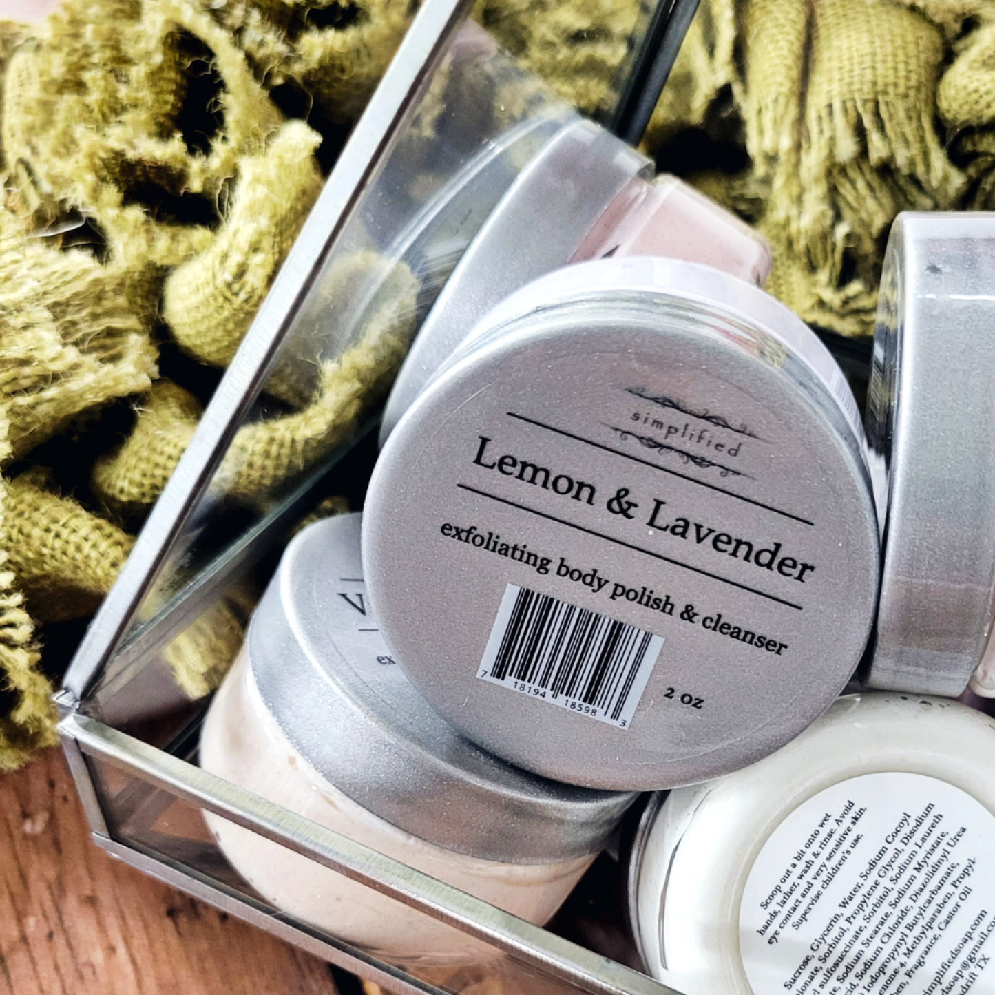 2oz Body Polish: Lemon & Lavender