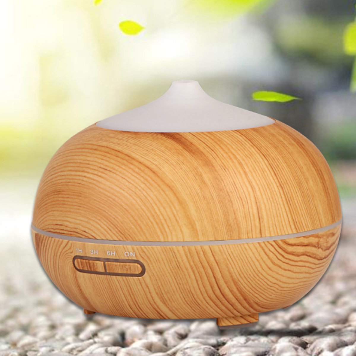 Mistyrious Essential Oil Humidifier Natural Oak Design