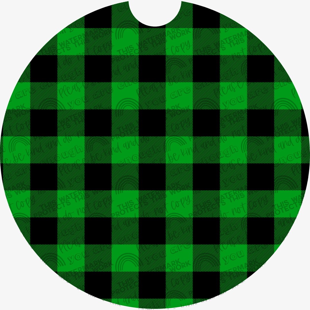 Green Buffalo Plaid