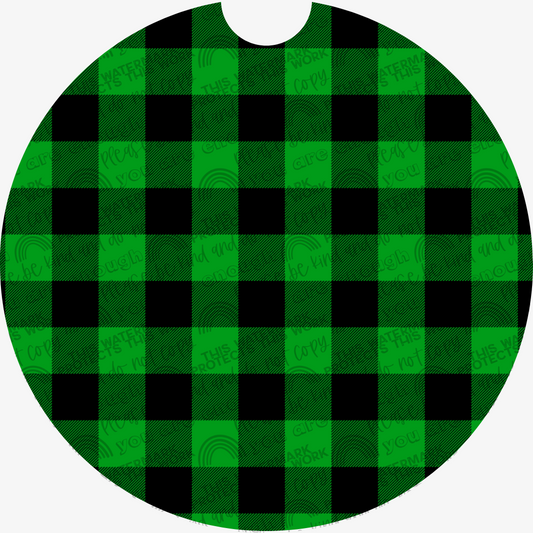 Green Buffalo Plaid