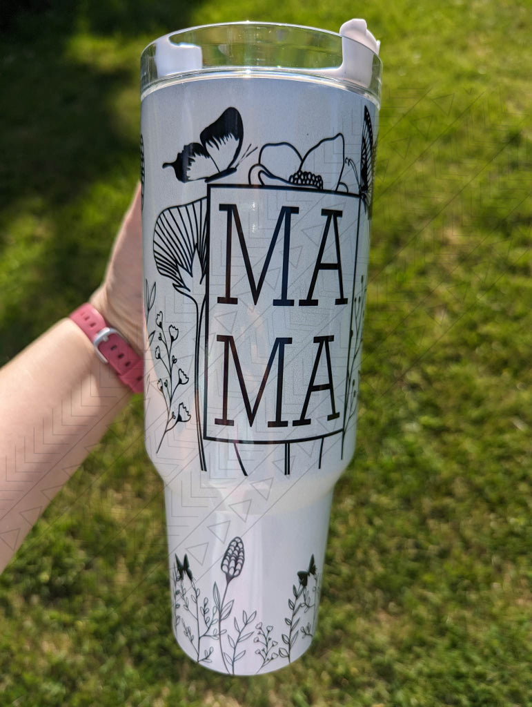 40Oz Mama Floral