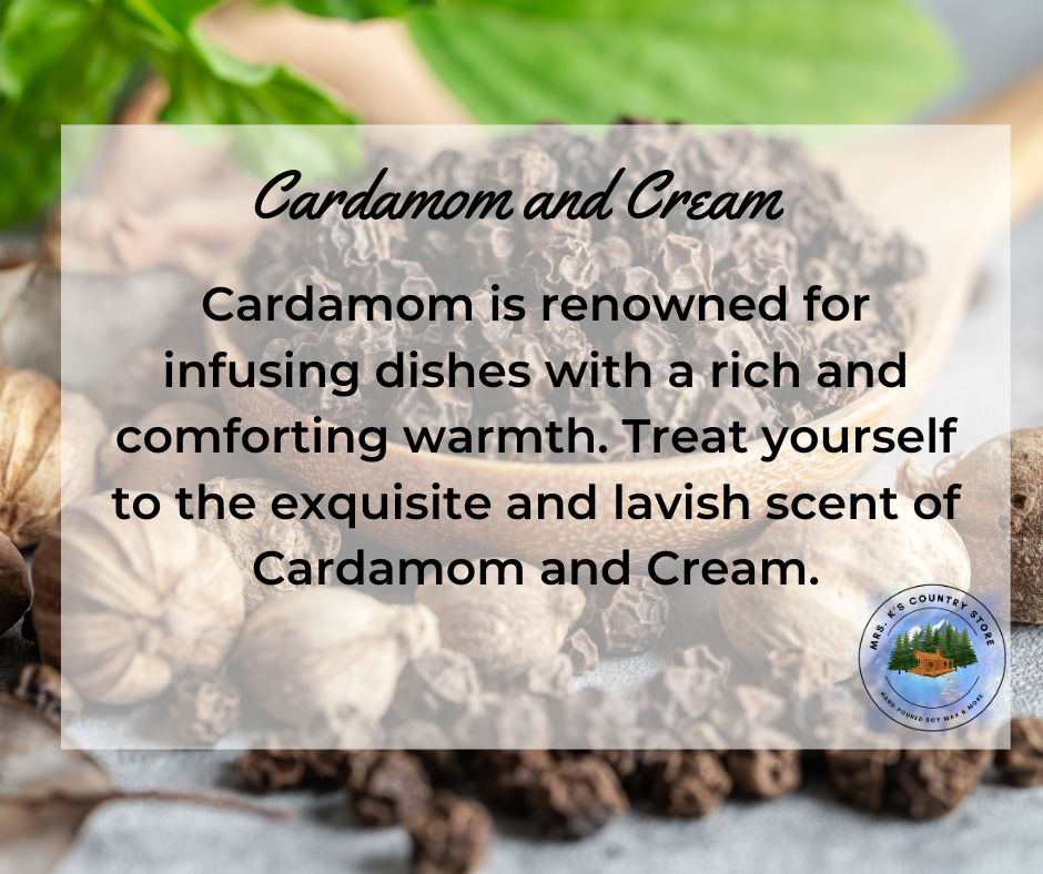 Cardamom and Cream Melt