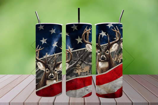 Flag & Deer