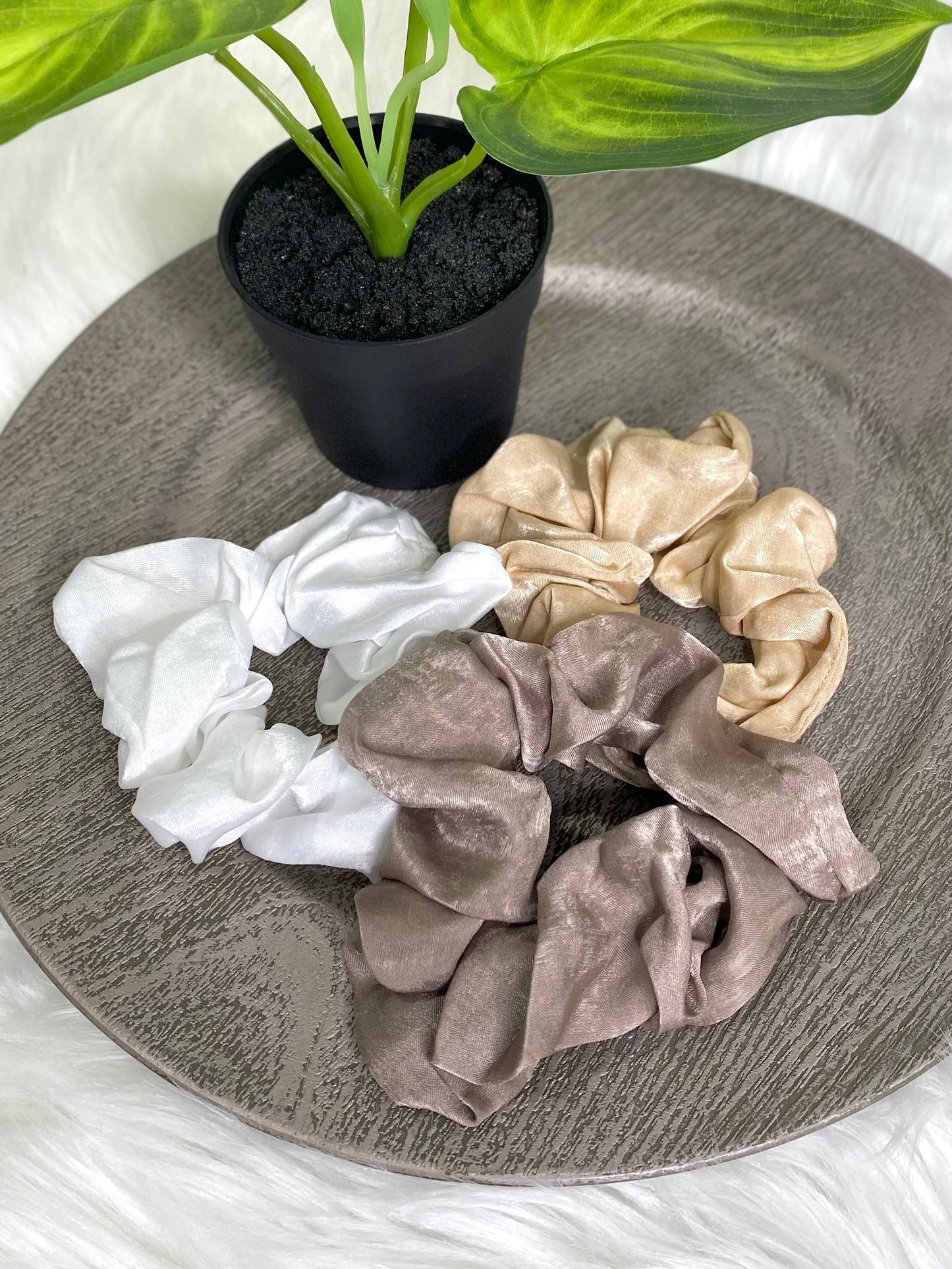 Satin Scrunchies