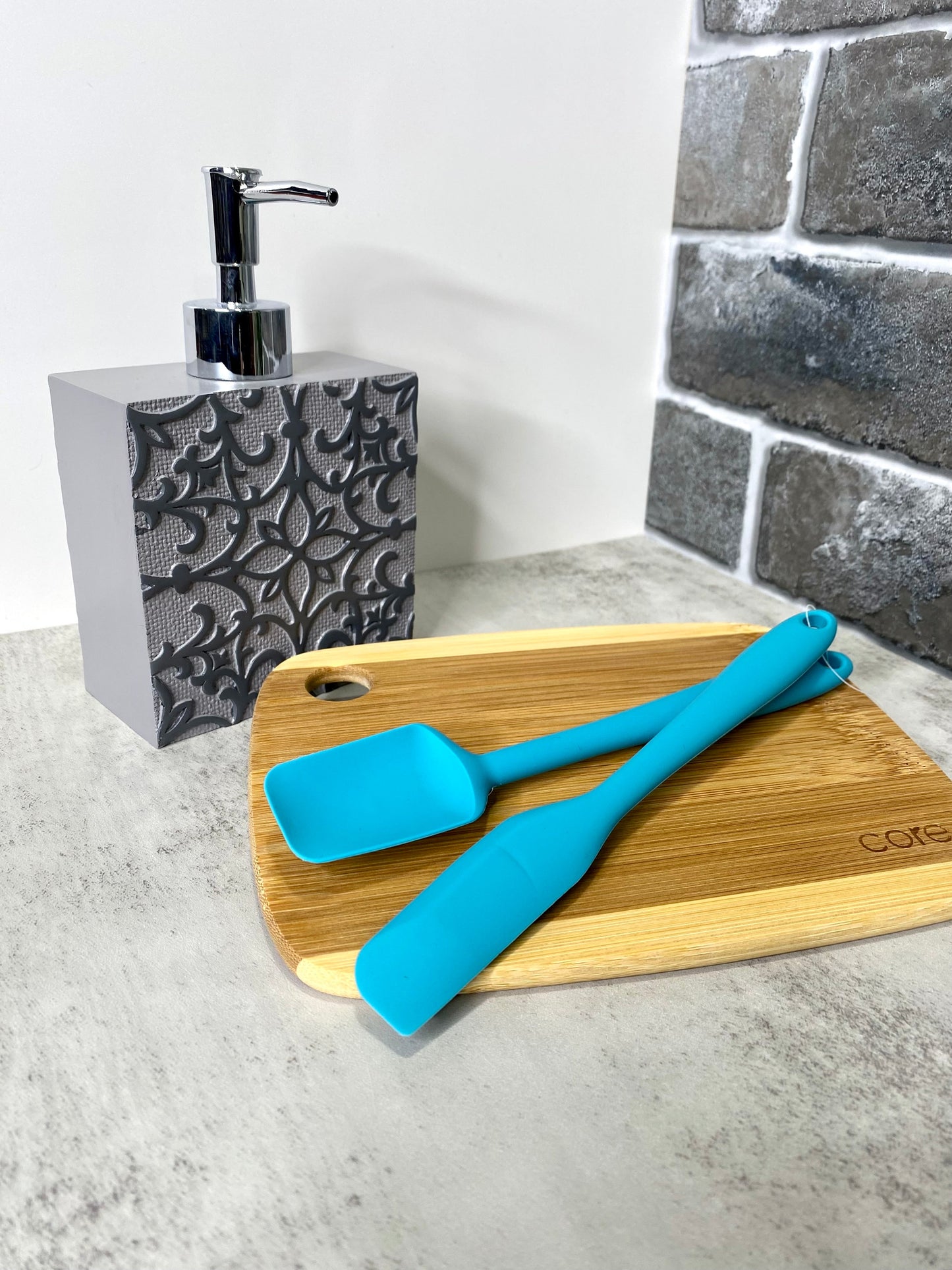 Mini Spatula Set of 2 - Turquoise