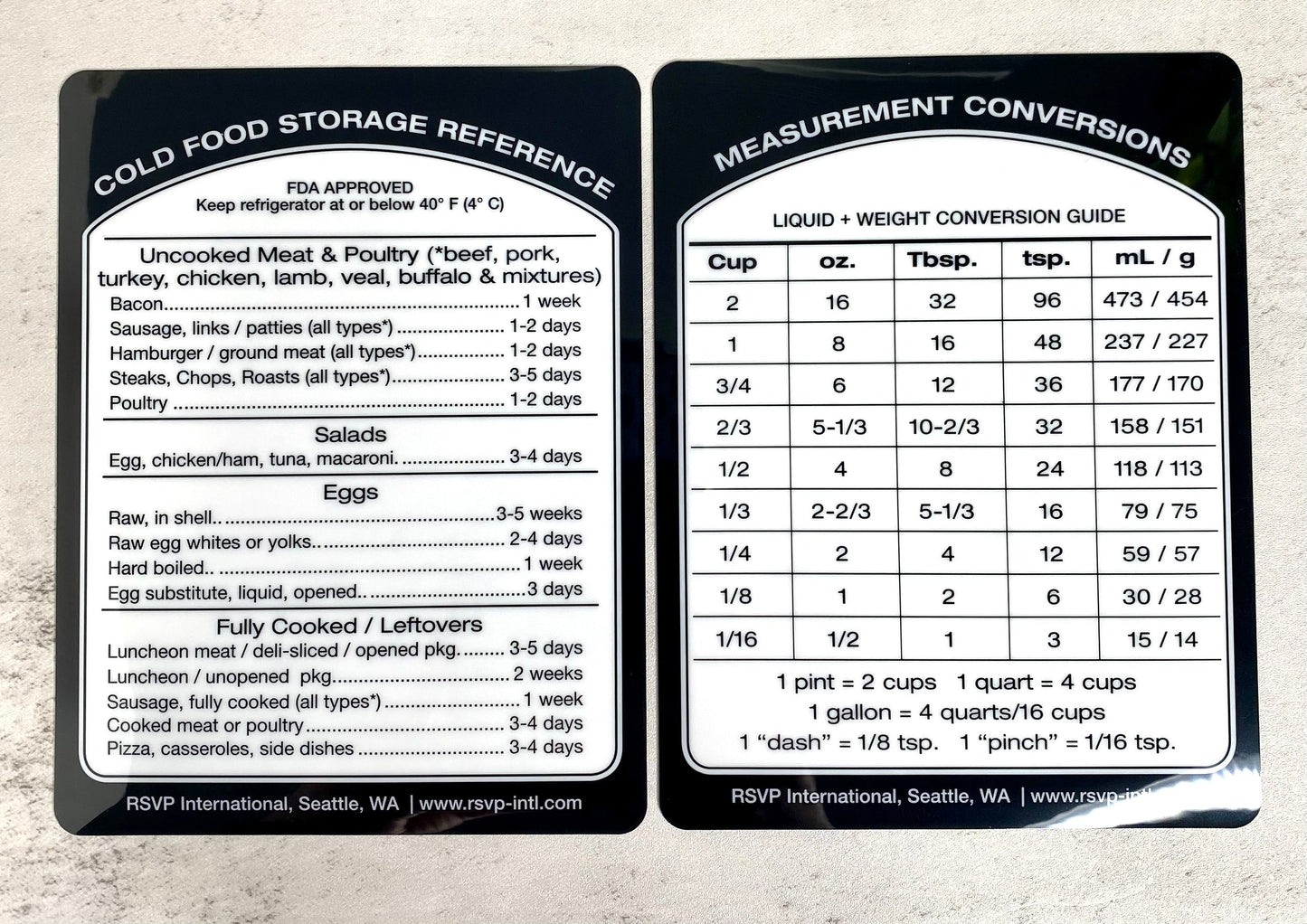 Removable Cold Storage Label