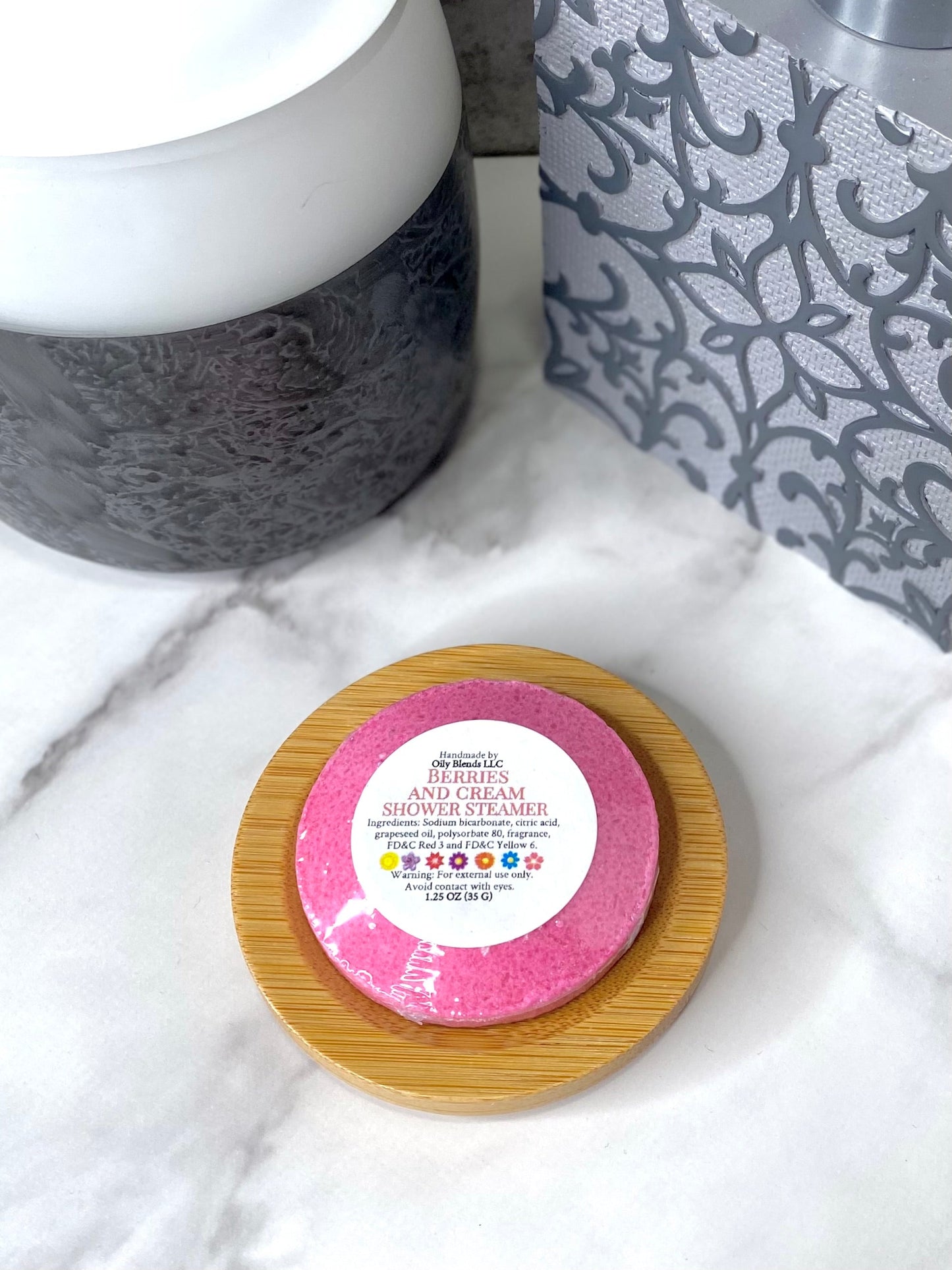 Berries and Cream Sunshine Shower Steamers