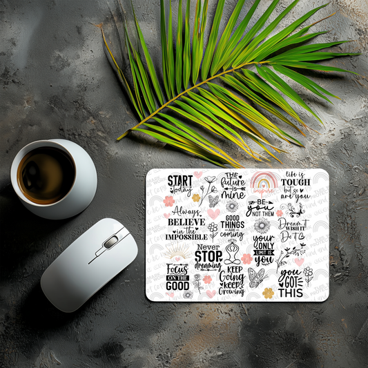 Keep Going Mouse Pad