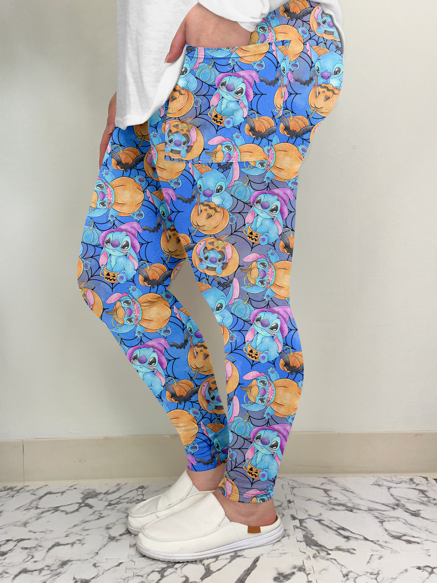 Pumpkin Monster Leggings w/ Pockets