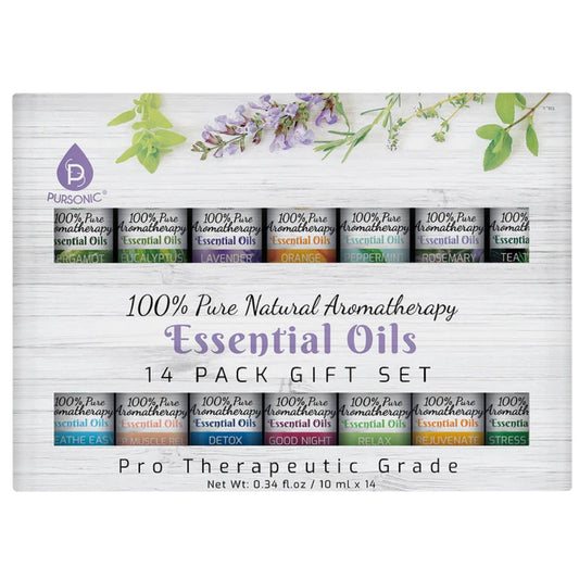 14 Pack of 100% Pure Essential Aromatherapy Oils