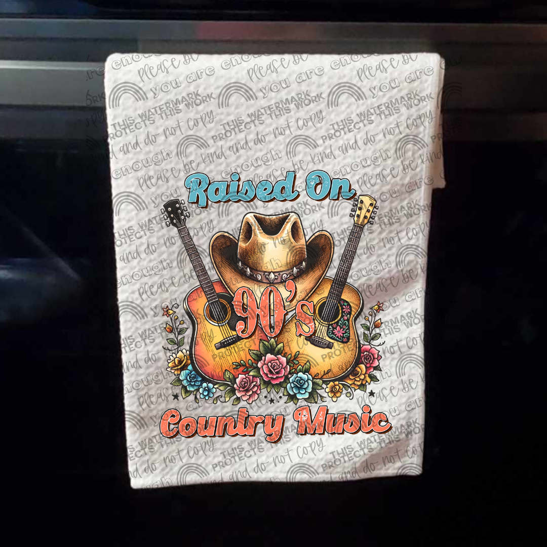 Raised on 90's Country Towel