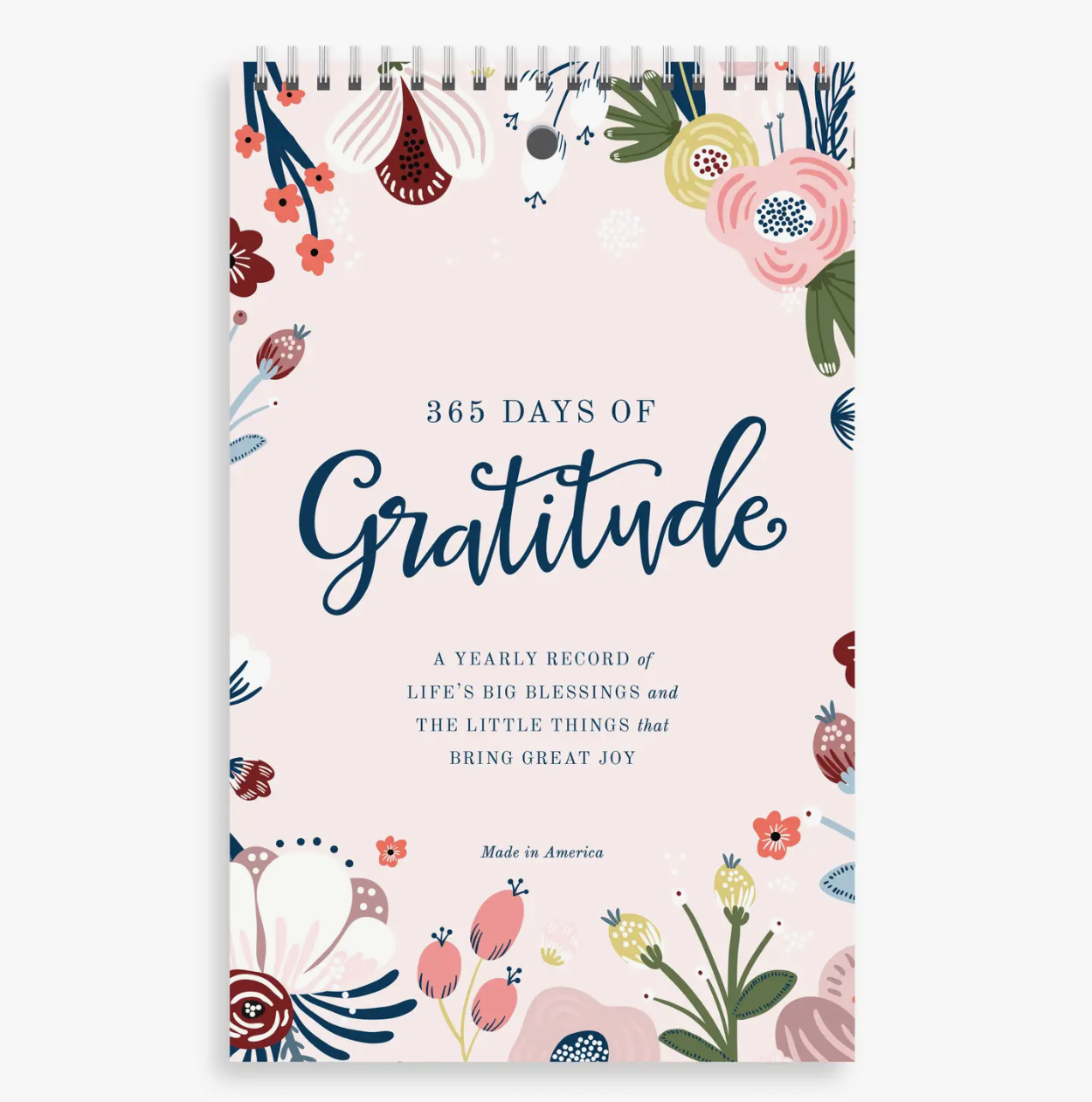 Yearly Gratitude Journal - Floral