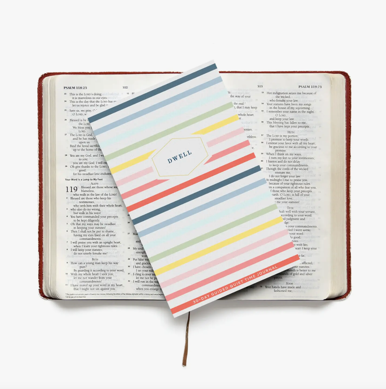 Dwell Prayer Journal - Joyful Stripe