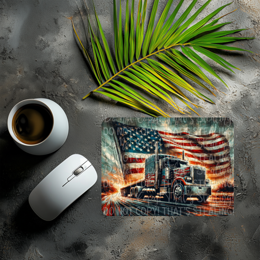 Trucker Mouse Pad