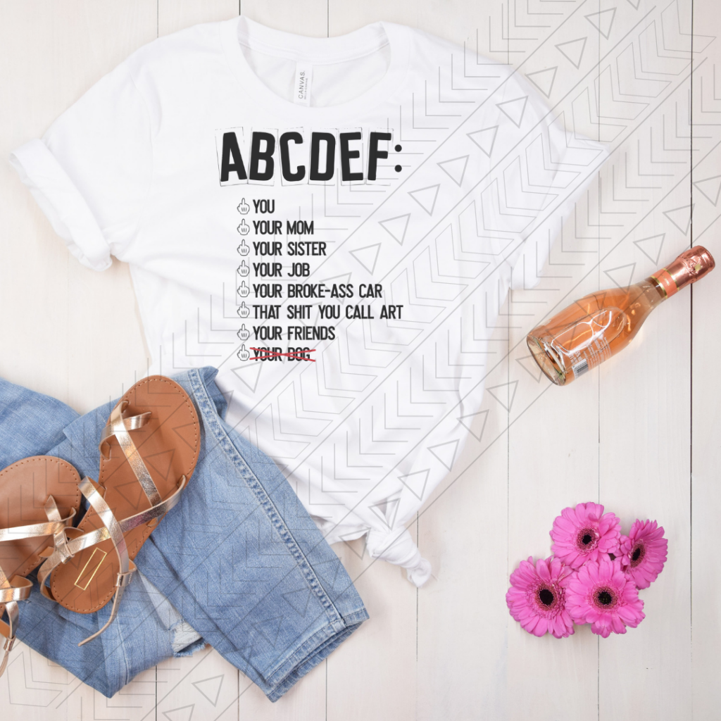 Abcdef Shirt Shirts & Tops