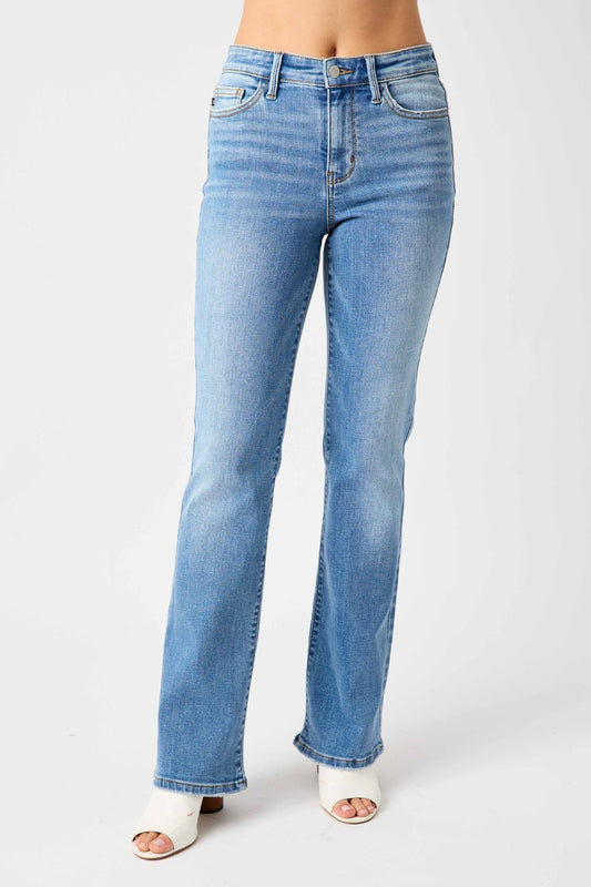 Judy Blue Full Size High Waist Straight Jeans