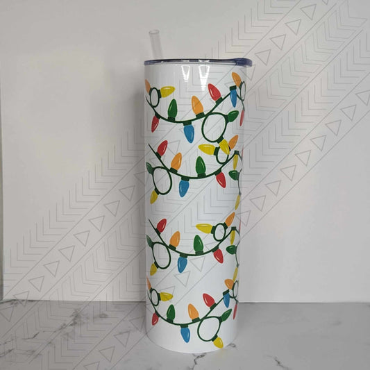 Christmas Lights Tumbler