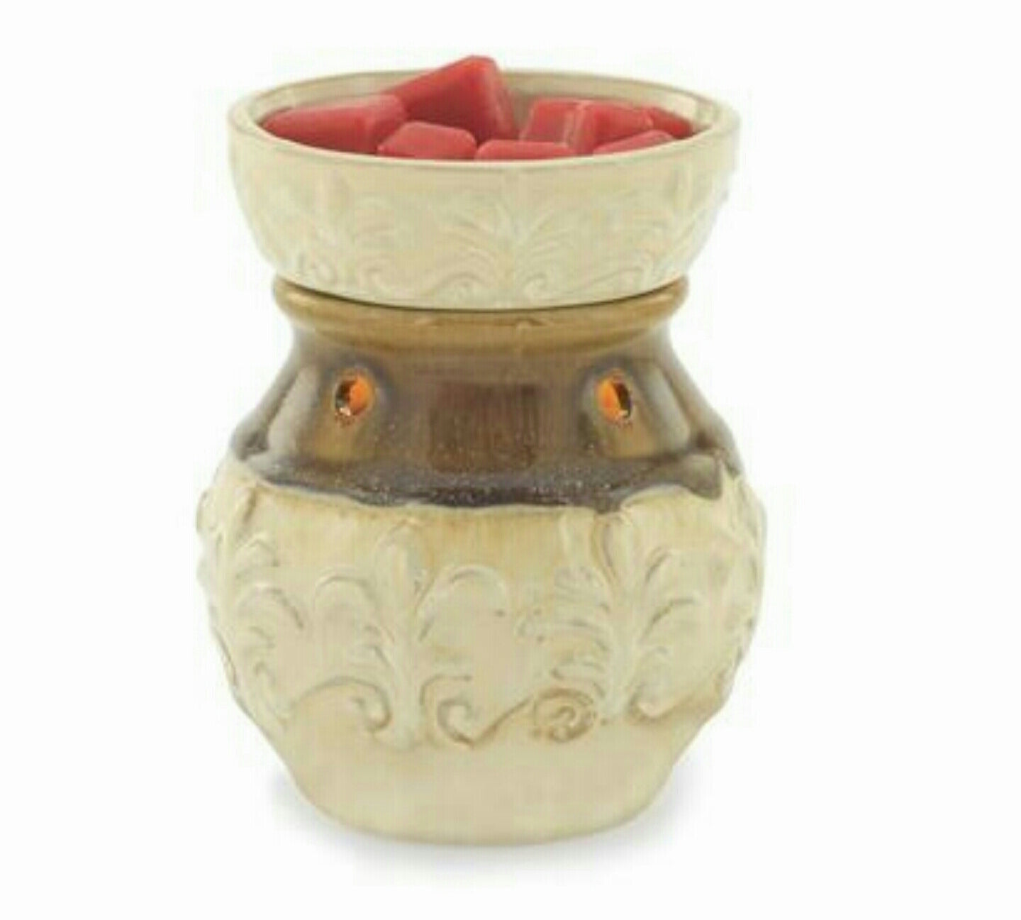 Creme Fleur De Lis Illumination Warmer