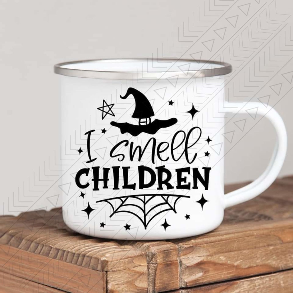 I Smell Children 2 Enamel Mug Mug