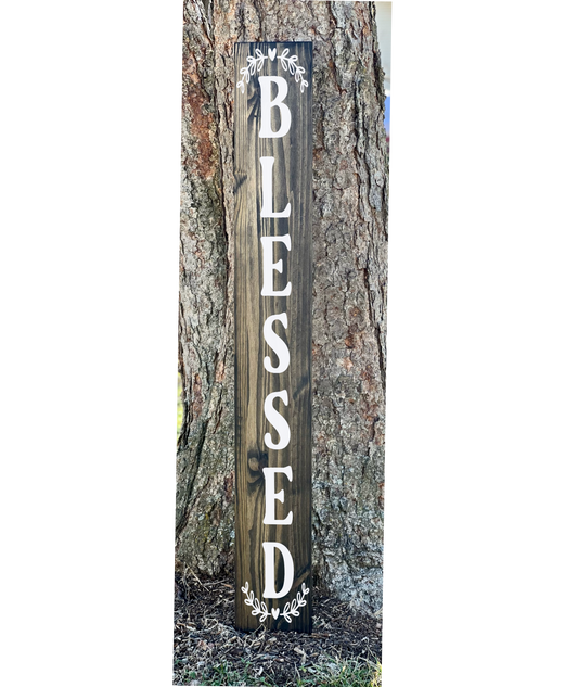 Blessed - E. Black - Porch Sign