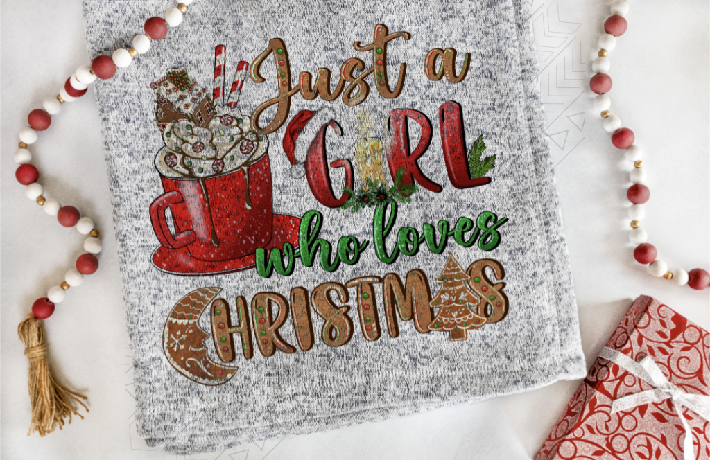 Loves Christmas Cocoa Blanket Blanket