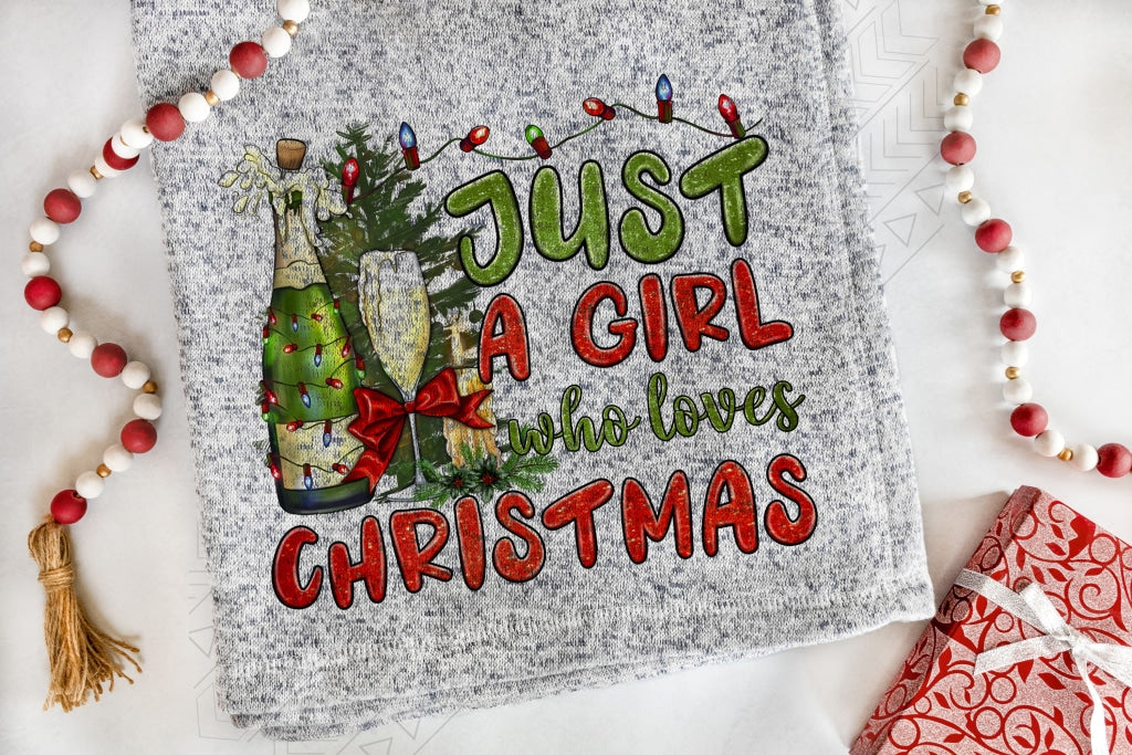 Loves Christmas Spirits Blanket Blanket