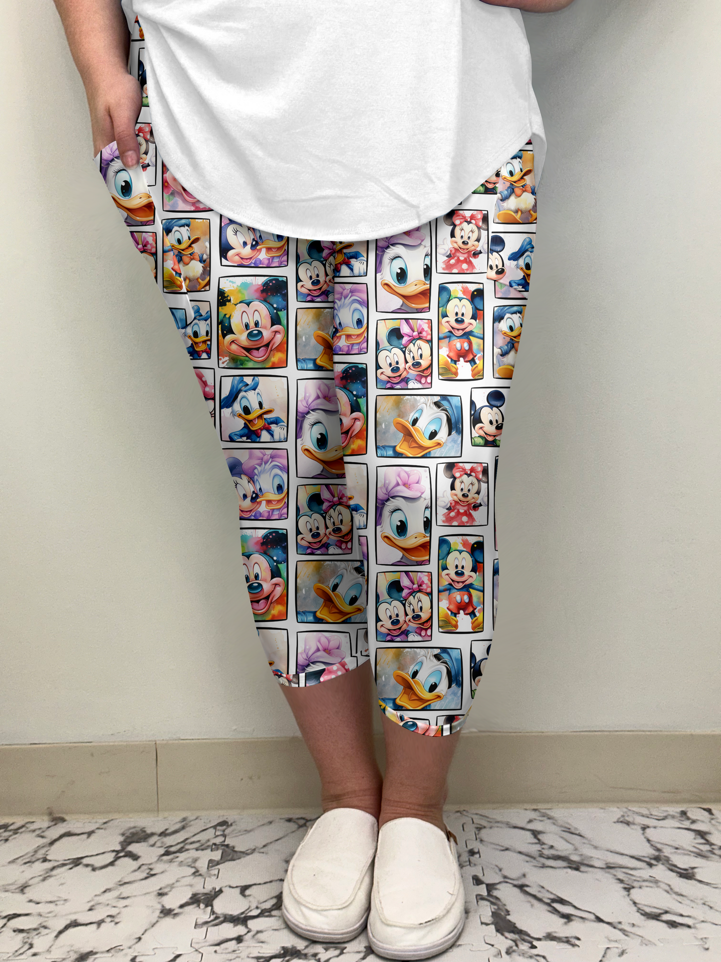 Duckling Capri w/ Pockets (Kid's Leggings NO Pockets)