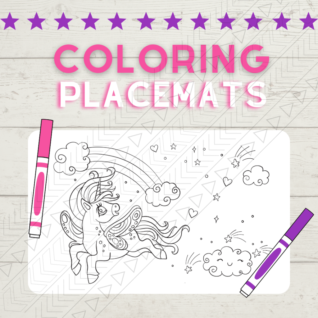 Unicorn Placemat Placemat