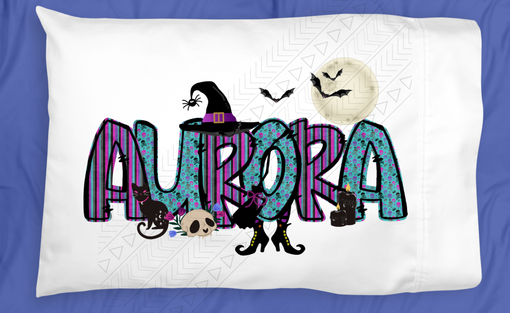 Witchy Pillowcase Personalized Pillowcases