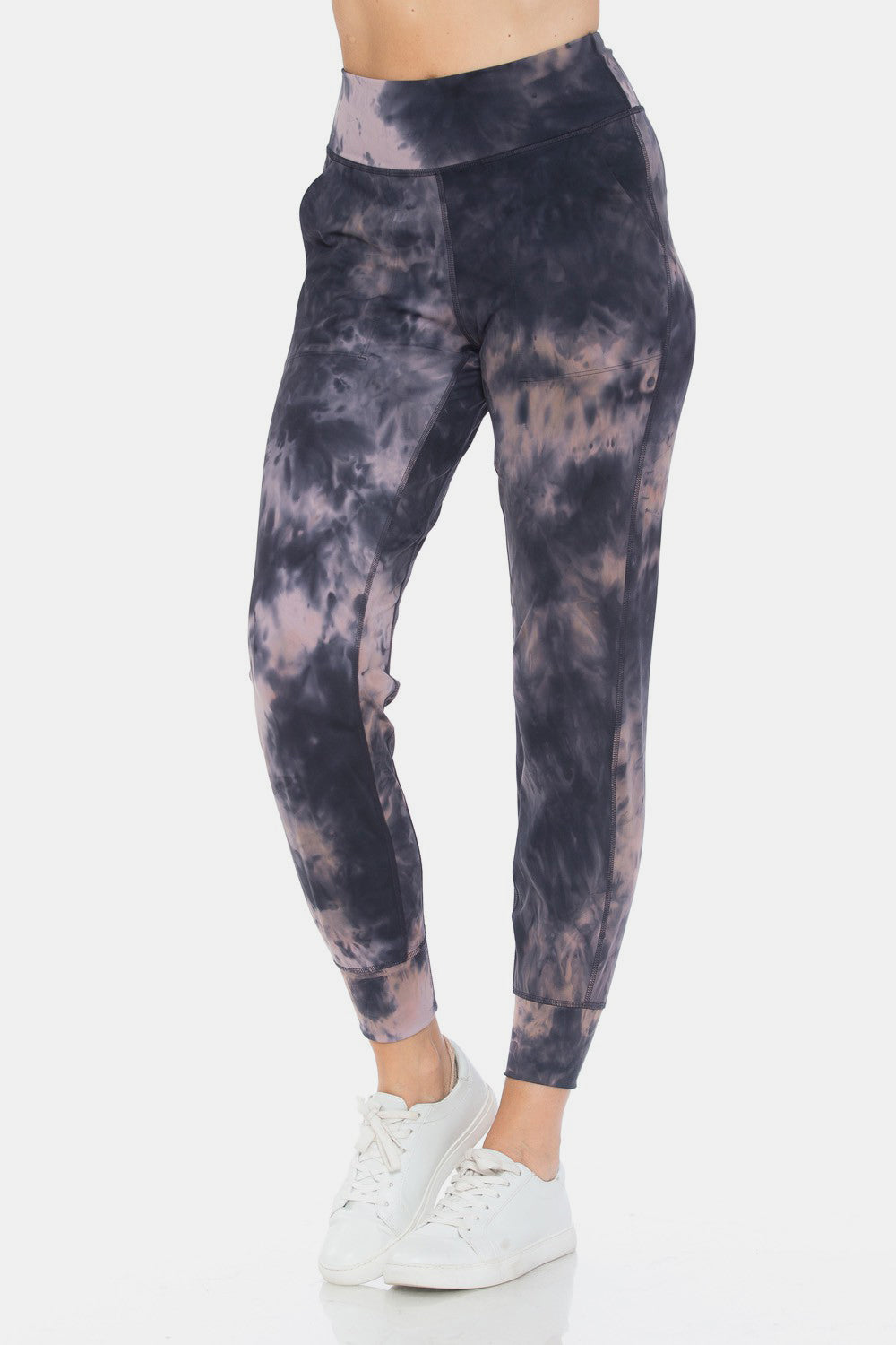 Tie-Dye High Waist Cropped Leggings